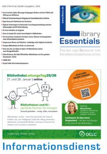 Library Essentials Coverbild Ausgabe 8 / 2025